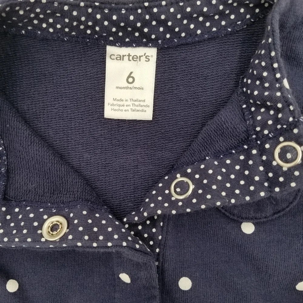 Carter's Polka Dot Jacket Cardigan 6m